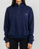 TNG Boxy Half Zip Sweater