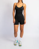 Enterizo deportivo mujer, jumpsuit deportivo mujer, ropa deportivo mujer, enterizo moldeador, enterizo para yoga, pilates, enterizo deportivo de tirantes, enterizo color negro deportivo