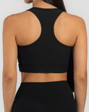 TNG Ribbed V-Cut Sport Bra