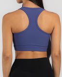 TNG Ribbed V-Cut Sport Bra