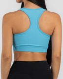 TNG Ribbed V-Cut Sport Bra