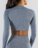 TNG Classic Crop Top Long Sleeve