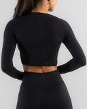 TNG Classic Crop Top Long Sleeve