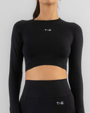 TNG Classic Crop Top Long Sleeve