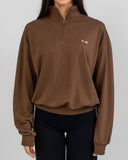 TNG Boxy Half Zip Sweater
