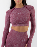 TNG Classic Crop Top Long Sleeve