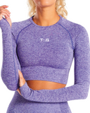 TNG Classic Crop Top Long Sleeve