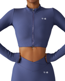 TNG Ribbed V-Cut Jacket