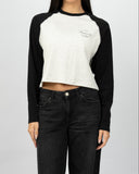TNG T-Shirt Raglan Crop Top
