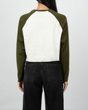 TNG T-Shirt Raglan Crop Top