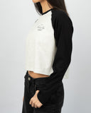 TNG T-Shirt Raglan Crop Top