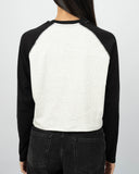 TNG T-Shirt Raglan Crop Top